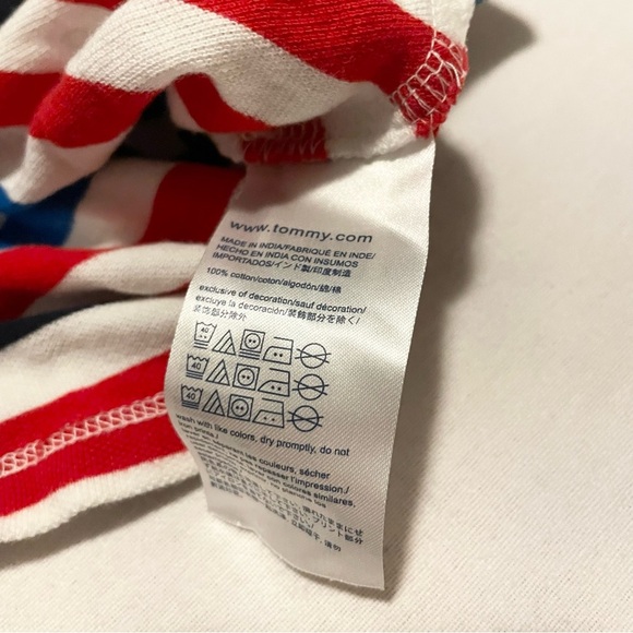 Tommy Hilfiger Polo Tshirt Baby 18 Months Stripes - Picture 10 of 16